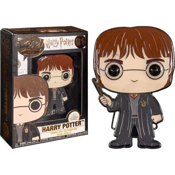 Harry Potter Harry Large Enamel POP Pin 10cm