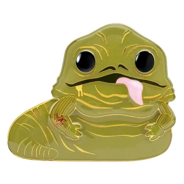 Star Wars Jabba the Hutt Large Enamel POP Pin 10cm