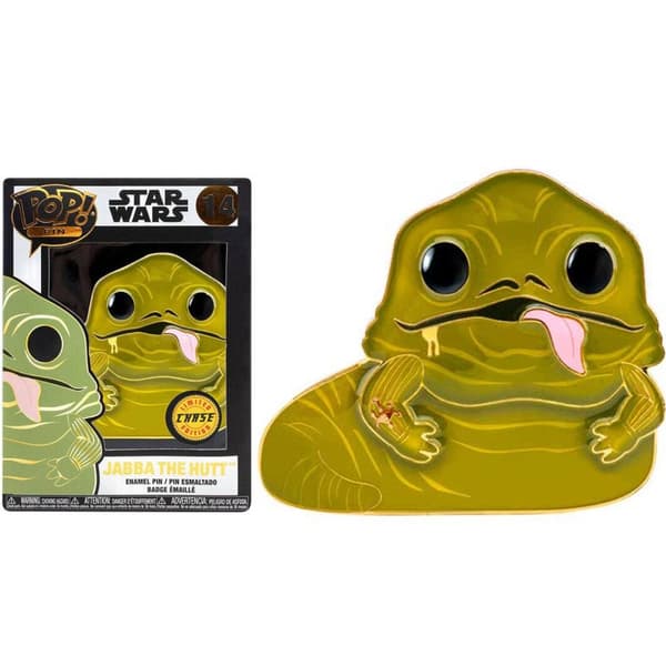 Star Wars Jabba the Hutt Large Enamel POP Pin 10cm
