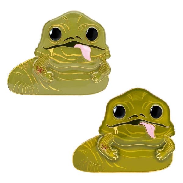 Star Wars Jabba the Hutt Large Enamel POP Pin 10cm