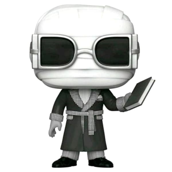 POP figure Universal Monsters Invisible Man Black and White Exclusive