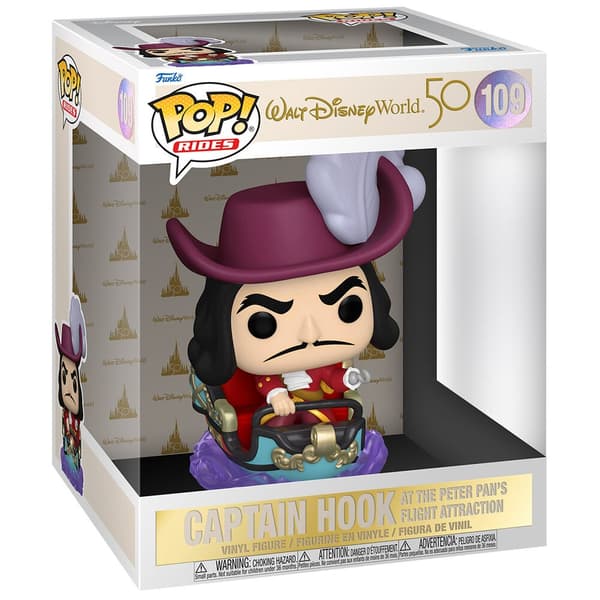 POP figure Disney World 50th Anniversary Captain Hook