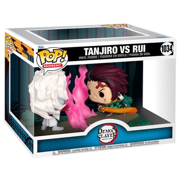 POP figure Moment Demon Slayer Kimetsu no Yaiba Tanjiro vs Rui