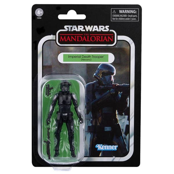 Star Wars Mandalorian Nevarro Cantina + Imperial Death Trooper figure set