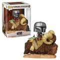 Miniatyrbild 2 av 3: POP figure Star Wars The Mandalorian Mando on Bantha with Child in Bag