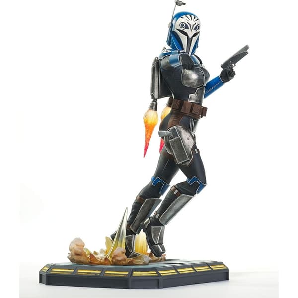 Star Wars The Clone Wars Bo Katan statue 28cm