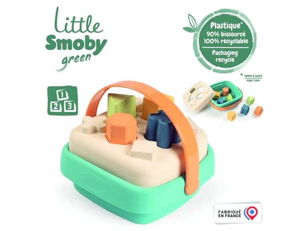 Smoby SMOBY SMOBY Little Green Bioplastic korin lajittelija