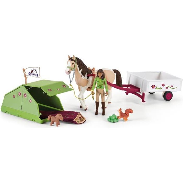 SCHLEICH Äventyr på Sarahs camping