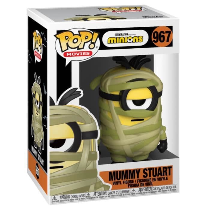 Funko Pop! Filmer Minions Halloween S1 Mummy Stuart