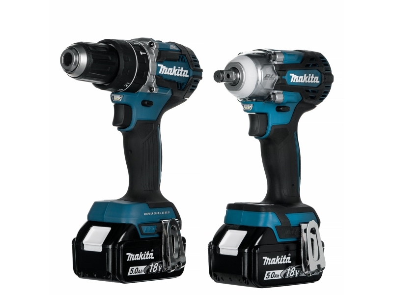 Makita COMBO 18V DTW300 DHP484 elektroverktoysett 3 5 0AH CDON