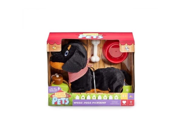 Happy Pets Wiggle Jiggle Plysj Dachshund