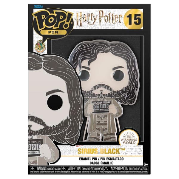 Harry Potter Sirius Black Large Enamel POP Pin 10cm