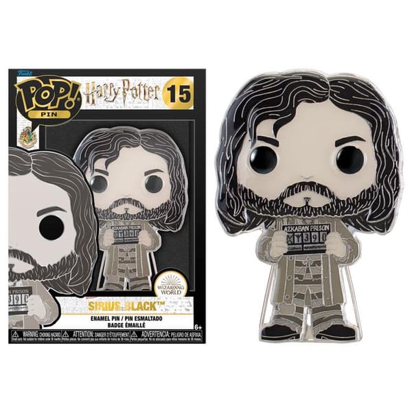 Harry Potter Sirius Black Large Enamel POP Pin 10cm