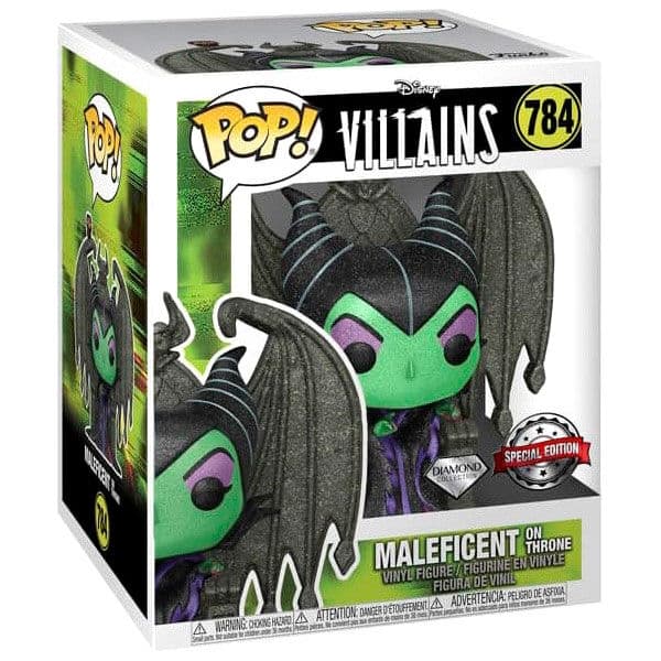 POP figure Disney Villains Maleficent on Throne Diamond Exclusive