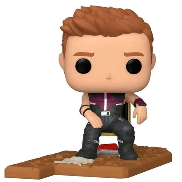 POP figure Marvel Avengers Hawkeye Victory Shawarma Exclusive