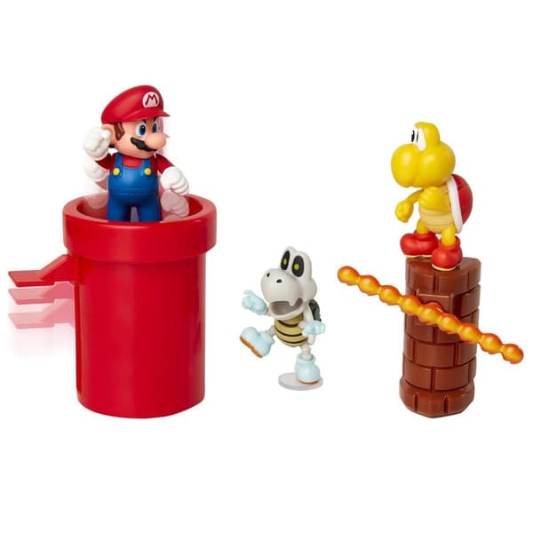 Super Mario Diorama Set Dungeon
