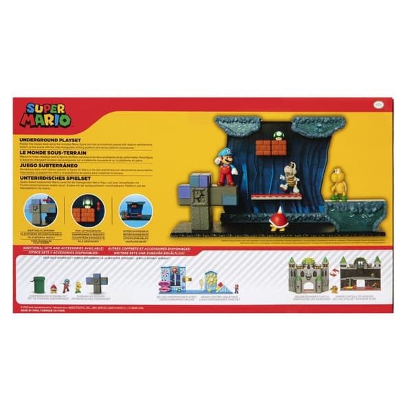 Nintendo Super Mario Underground Playset