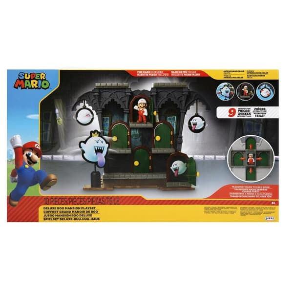 Nintendo Super Mario Deluxe Boo Mansion playset
