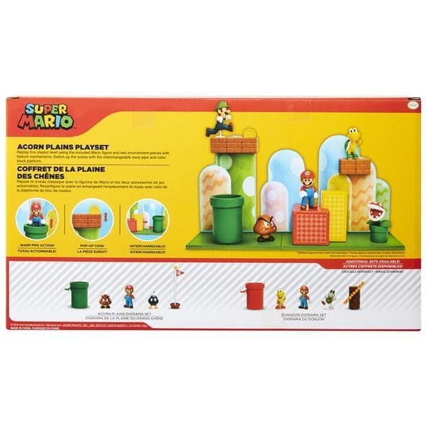 Nintendo Super Mario Acorn Plains Playset