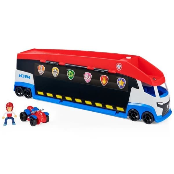 Paw Patrol Truck 2.0 - SPIN MASTER - Mobilt huvudkontor - Dubbla fordonsutskjutare
