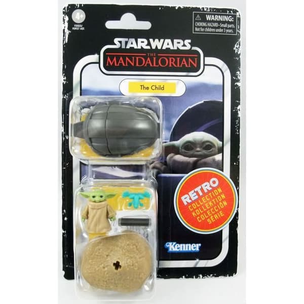 The Child artikulerad figur - Star Wars The Mandalorian - Retro Collection - HASBRO - Grön