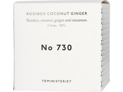Teministeriet Teministeriet - 730 Rooibos Coconut Ingefær - Løs Te 100g