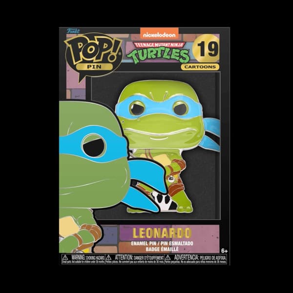 Funko Pop! Pin Tmnt: Leonardo