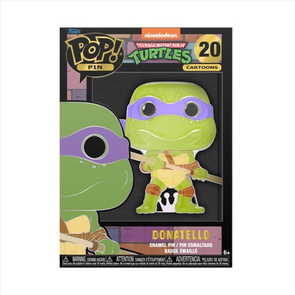 Funko Pop! Pin Tmnt:nbsp; Donatello