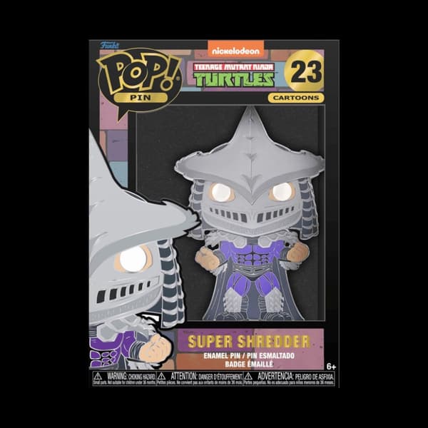 Funko Pop! Pin Tmnt: Super Shredder