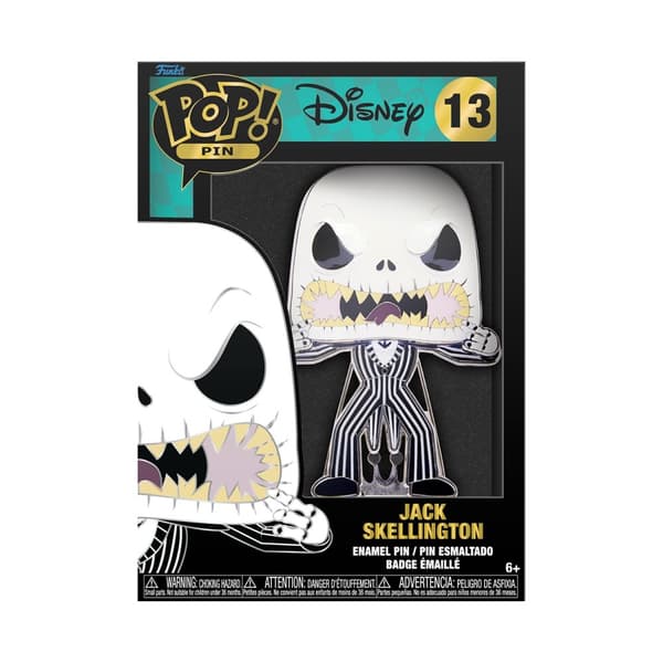 Funko Pop! Pin Disney: Nbc - Jack Skellington