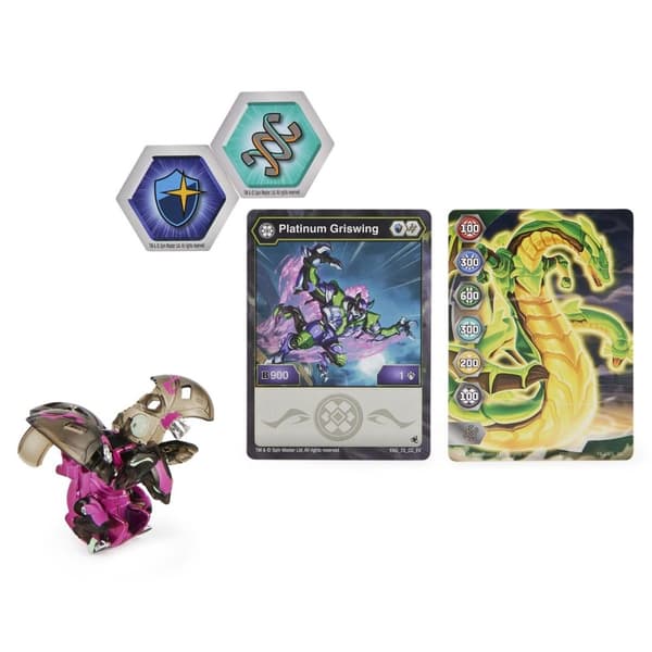 Bakugan Diecast Strength - Bat Monster Black