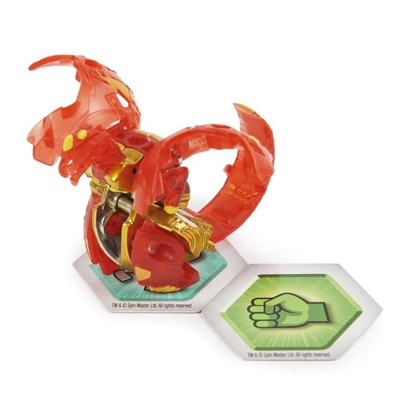 Bakugan Diecast Strength Dragonoid Red