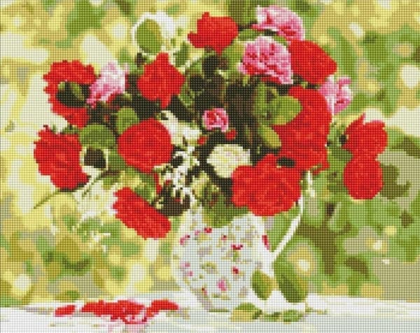 Idea Diamond mosaic - Variasjon av farger 40x50cm