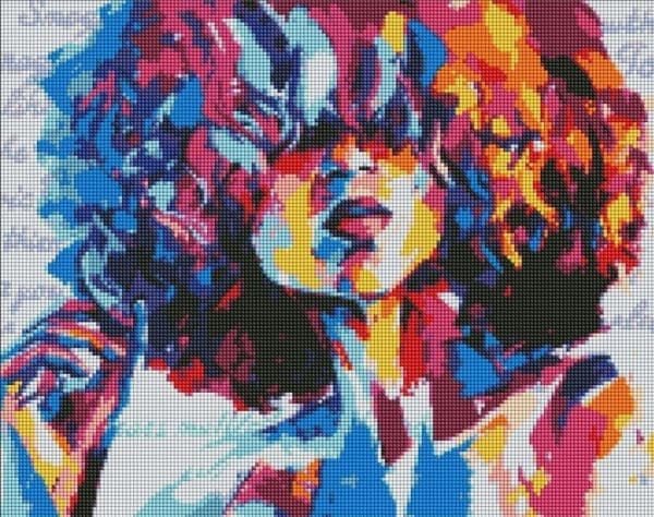 Idea Diamond mosaic - Lyst bilde 40x50cm