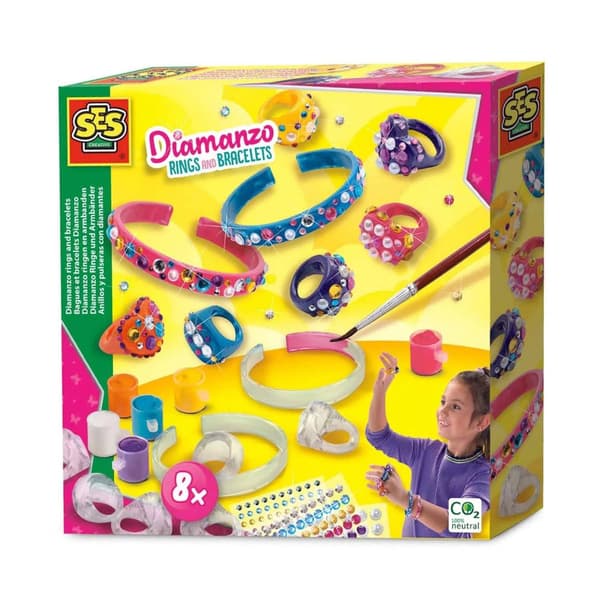 SES Creative Diamantsmykker - Ringe og armbånd