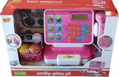 Smily Play Shop kassaapparat med skjerm