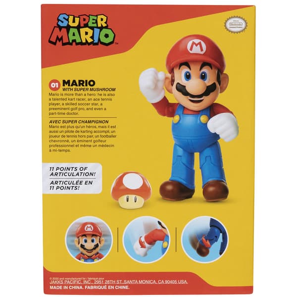 Super Mario Bros Mario figure 10cm