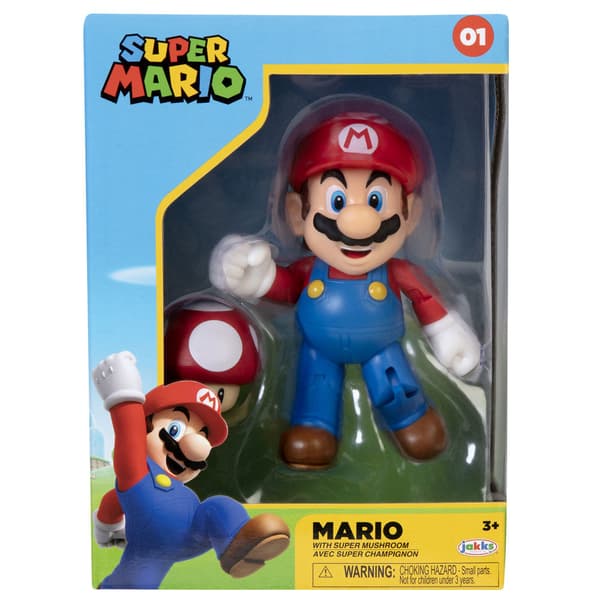 Super Mario Bros Mario figure 10cm