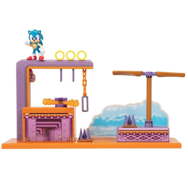Sonic The Hedgehog Flying Battery Zoneonic playset 6cm