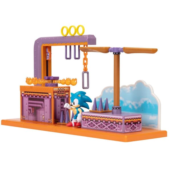 Sonic The Hedgehog Flying Battery Zoneonic playset 6cm