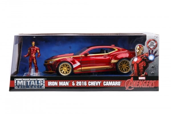 Marvel Ironman 2016 Chevy Camaro SS 1:24
