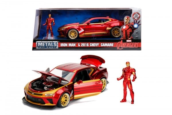Marvel Ironman 2016 Chevy Camaro SS 1:24