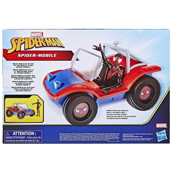Marvel Spider-Man Miles Morales Figur med Fordon