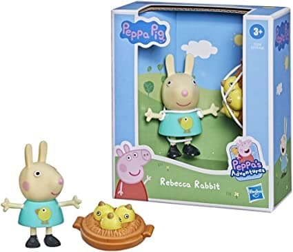 Greta Pig Fun Friend Figur, Rebecca