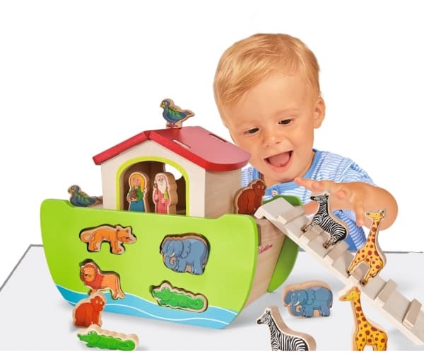 Eichhorn Noah''s Ark, 1 År, Björk, MDF, Plywood, Multifärg