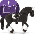 Miniatyrbild 2 av 2: Frisian Hingstridning - Schleich