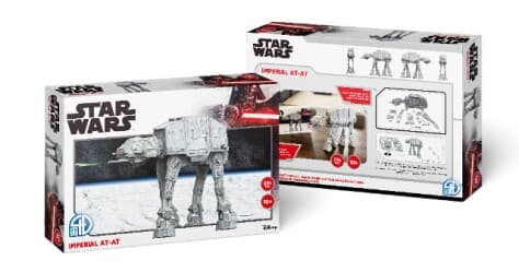 Star Wars Imperial AT-AT Walker 3D-puslespil 214 brikker