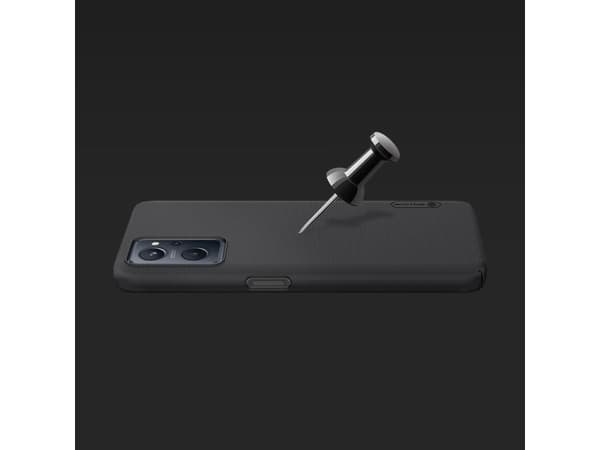 Nillkin Nillkin Super Frosted Shield Etui + Podstawka Realme 9I Czarny