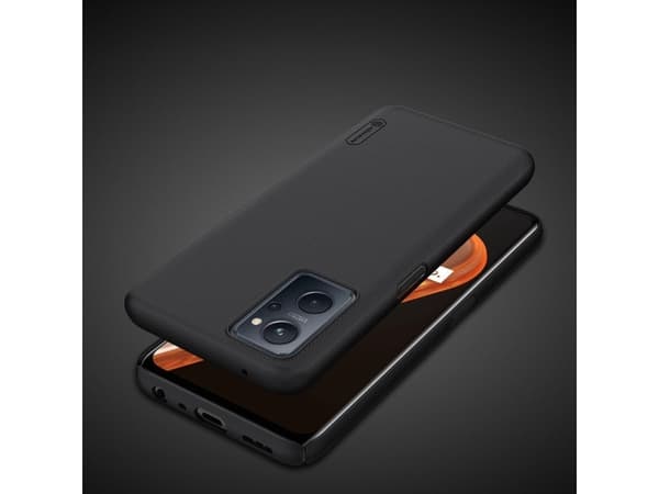 Nillkin Nillkin Super Frosted Shield Etui + Podstawka Realme 9I Czarny