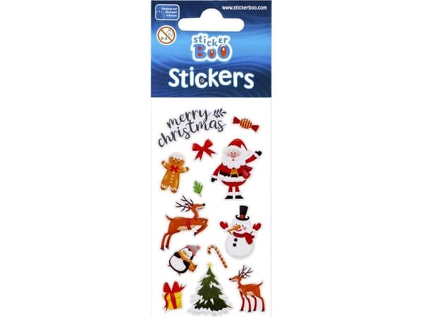 STICKERBOO STICKERS 66X180 S-BOO SILV SWIETA 1 PBH 120/1800